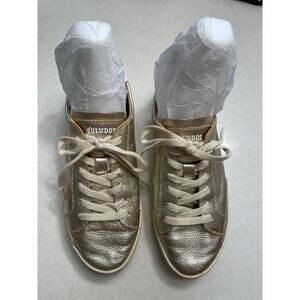 Soludus platinum gold classic sneaker size EU 39 or 8.5